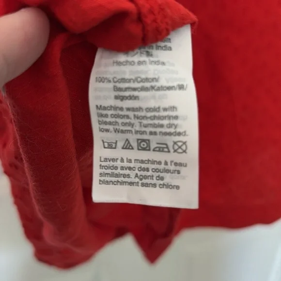 Point Sur Red Blouse - Picture 3 of 4